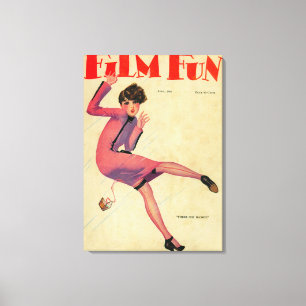 Toile Couverture du magazine Film Fun