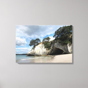 Toile Cove de la Cathédrale péninsule de Coromandel Nouv