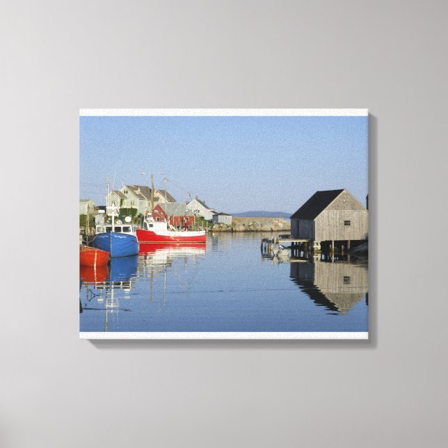 Toile Cove de Peggy, Nouvelle-Écosse, Canada (Recto)