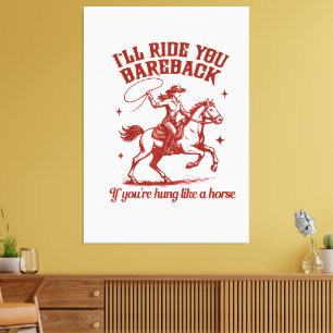 Toile Cow-girls Western Wild West