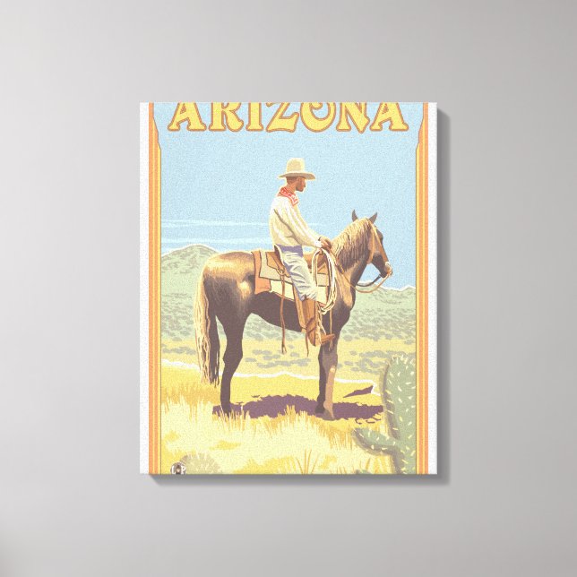Toile Cowboy (Vue latérale)Arizona (Recto)