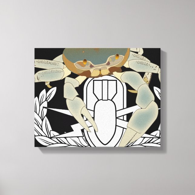Toile Crabe de l'EOD (Recto)
