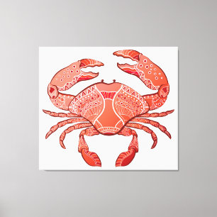 Toile Crabe de style