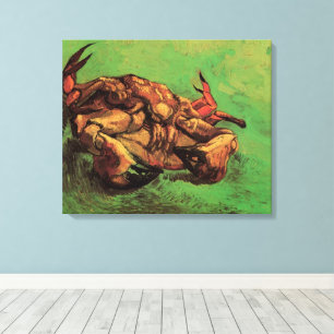 Toile Crabe sur le Dos par Vincent van Gogh