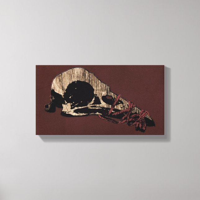 Toile Crâne d'oiseaux (Recto)