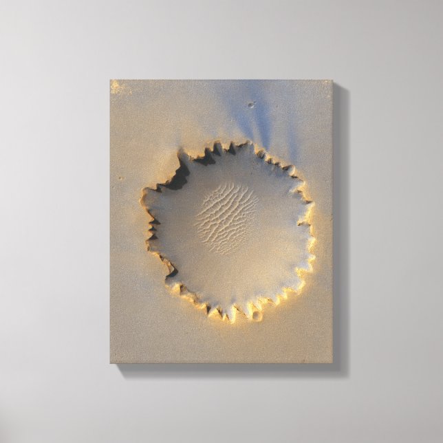 Toile Cratère Victoria sur Mars (Recto)