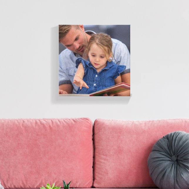 Toile Create Your Own Photo Custom Picture DIY  (Insitu(Salon))