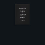 Toile Create Your Own Quote Stretched Canvas Print<br><div class="desc">Design your own inspirational wall art with this customizable stretched canvas print. Add your favorite motivational quote, personal mantra, or thoughtful message to create decor that speaks to you. Perfect for bedrooms, offices, dorm rooms, or as a meaningful gift for someone special. ✔️ Custom quote option ✔️ High-quality stretched canvas...</div>