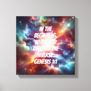 Toile Création divine