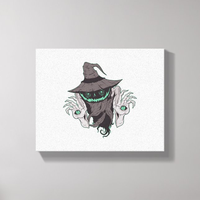 Toile Créature d'Halloween (Recto)