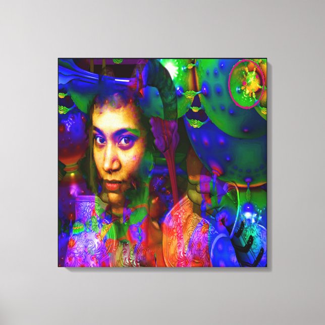 Toile Créature nocturne (Recto)
