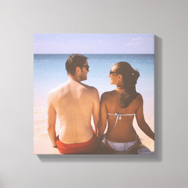 Toile Créer votre photo de famille (Recto)