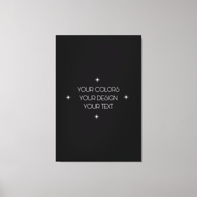 Toile Créez votre propre (Recto)