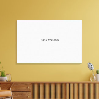 Toile Créez votre propre blanc