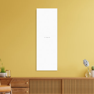 Toile Créez votre propre blanc