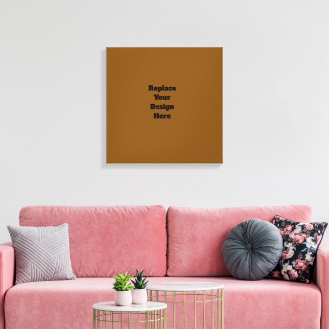 Toile Créez Votre Propre Brun (Insitu(Salon))
