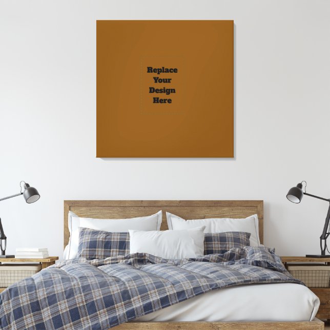 Toile Créez Votre Propre Brun (Insitu(Chambre))