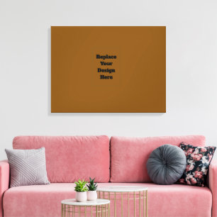 Toile Créez Votre Propre Brun
