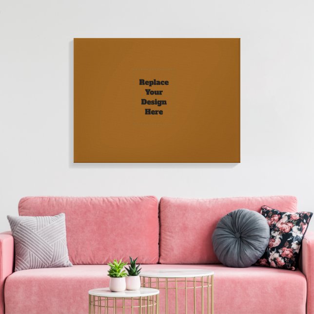 Toile Créez Votre Propre Brun (Insitu(Salon))