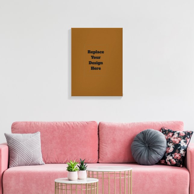 Toile Créez Votre Propre Brun (Insitu(Salon))