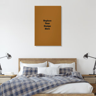 Toile Créez Votre Propre Brun