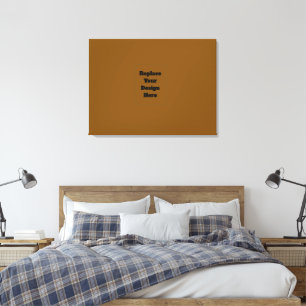 Toile Créez Votre Propre Brun