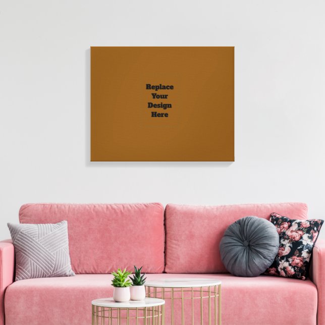 Toile Créez Votre Propre Brun (Insitu(Salon))