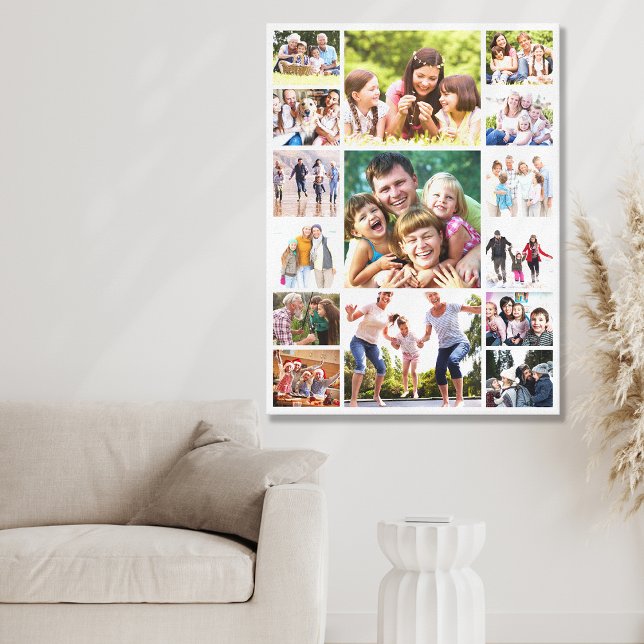 Toile Créez votre propre collection de photos 15 images  (Créateur téléchargé)