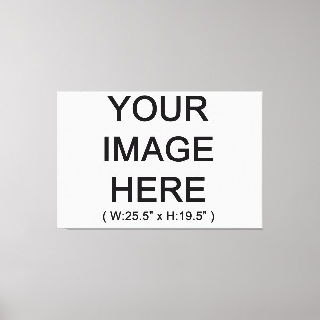 Toile Créez votre propre image ou créez votre propre imp (Recto)