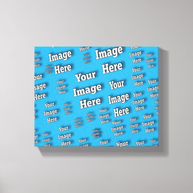 Toile 🤍 Créez votre propre Modèle personnalisé (Recto)