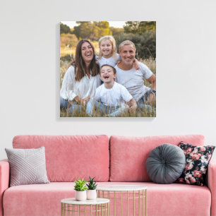 Toile Créez Votre Propre Photo Image Personnalisée DIY
