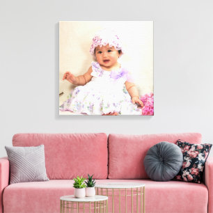 Toile Créez Votre Propre Photo Moderne Enfants Enfants P
