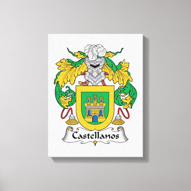 Toile Crest de la famille Castellanos (Recto)