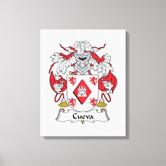 Toile Crest de la famille Cueva (Recto)