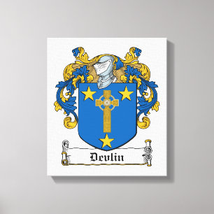 Toile Crest de la famille Devlin