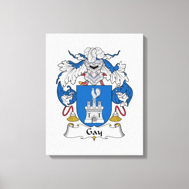 Toile Crest de la famille gay (Recto)