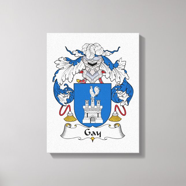 Toile Crest de la famille gay (Recto)