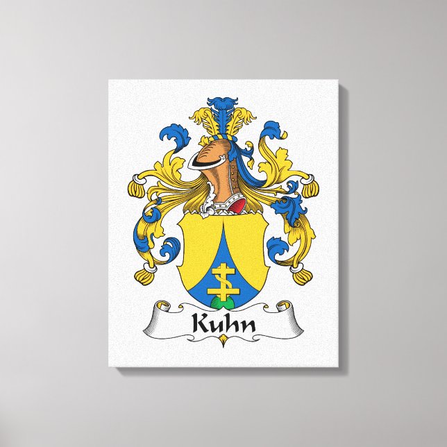 Toile Crest de la famille Kuhn (Recto)