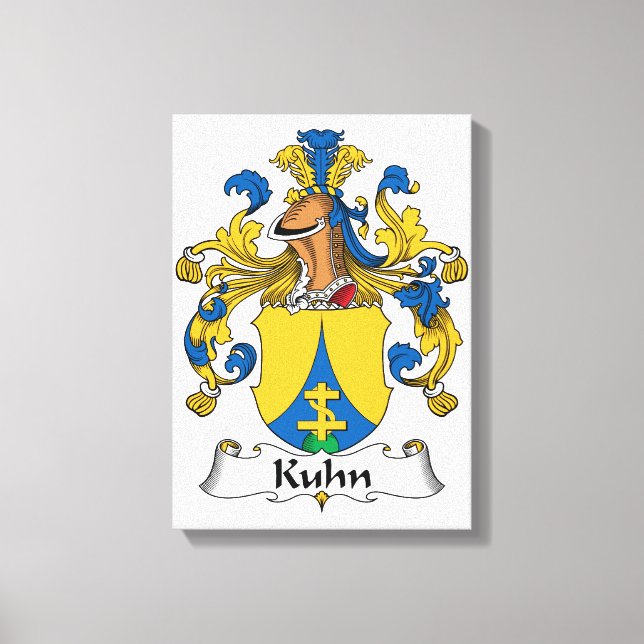 Toile Crest de la famille Kuhn (Recto)