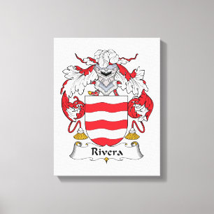 Toile Crest de la famille Rivera
