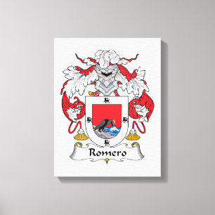 Toile Crest de la famille Romero
