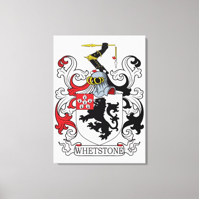 Toile Crest de la famille Whetstone (Recto)