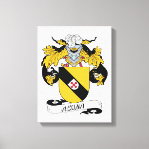 Toile Crête de famille d'Acuna