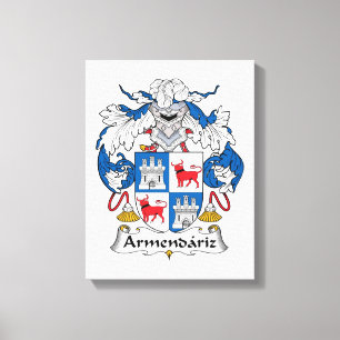 Toile Crête de famille d'Armendariz