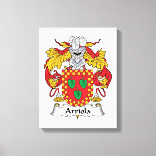 Toile Crête de famille d'Arriola