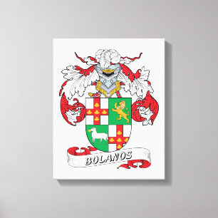 Toile Crête de famille de Bolanos