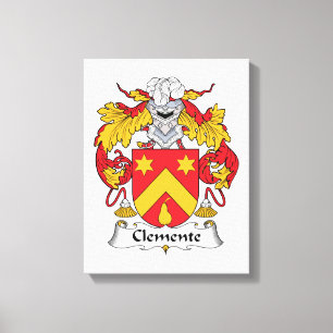 Toile Crête de famille de Clemente