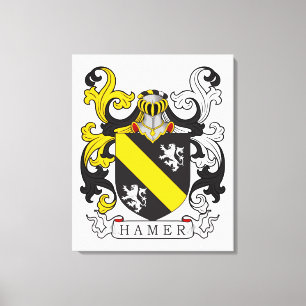 Toile Crête de famille de Hamer