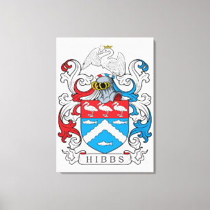 Toile Crête de famille de Hibbs