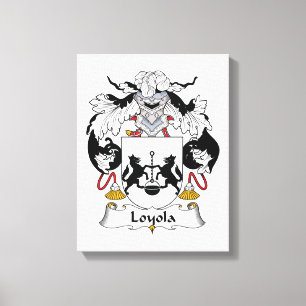 Toile Crête de famille de Loyola